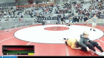 83 lbs Champ. Round 1 - Lazarus McEwen, Mat Demon Wrestling Club vs Jacob Jones, All In Wrestling Academy