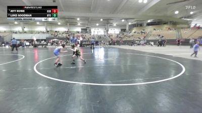 60 lbs Cons. Round 3 - Jett Rowe, Higher Calling Wrestling vs Luke Goodman, Minion Training Center