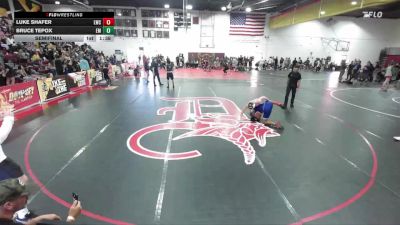 157 lbs Semifinal - Luke Shafer, Legacy Wrestling Center vs Bruce Tepox, El Modena