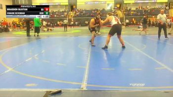 285 lbs Champ. Round 1 - Braeden Buxton, University Of Rio Grande vs Chase Eckman, University Of Central Florida