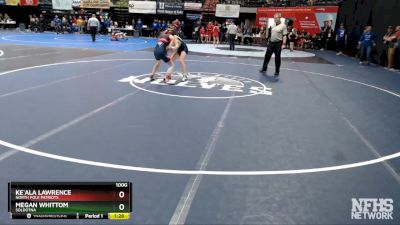 100G Champ. Round 1 - Ke`ala Lawrence, North Pole Patriots vs Megan Whittom, Soldotna