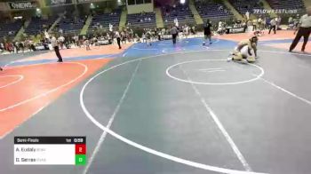 137 lbs Semifinal - Auston Eudaly, Bear Cave vs Davin Serres, Chadron Wrestling