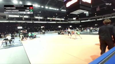 113 lbs Cons. Round 3 - Joseph Argeris, Tumwater vs James Sams, Lewiston