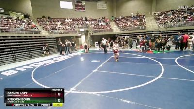 115 lbs Round 2 - Decker Lott, Morgan Wrestling Club vs Knixxon Bohn, Emery All-Stars