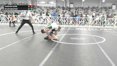 160 lbs Consi Of 64 #2 - Coghlan Odom, KS vs Dylon Braxton, CT