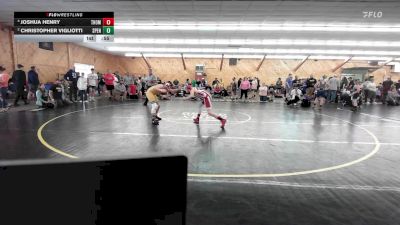 140 lbs 3rd Place - Joshua Henry, Thompson vs Christopher Vigliotti, Spencerport