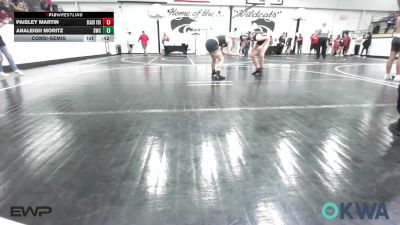 110 lbs Consolation - Paisley Martin, Black Fox Wrestling Club vs Analeigh Moritz, Salina Wrestling Club