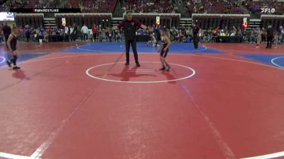 61 lbs Cons. Round 3 - Salvador Piplica, Riverton USA Wrestling vs Riggs Bohannon, Windy City Wrestlers