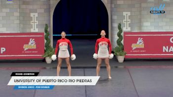 University of Puerto Rico Rio Piedras [2025 UWCC - Pom Doubles Exhibition] 2025 UCA & UDA College Cheerleading & Dance Team National Championship