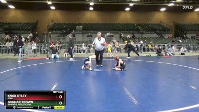 53 lbs Round 4 - Gunnar Brown, Immortal Athletics WC vs Knox Utley, Iowa