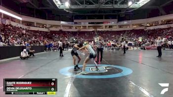 5A 107 lbs Cons. Round 2 - Devin Delegarito, Farmington vs Dante Rodriguez, Capital