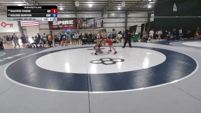 70 kg Champ. Rd Of 64 - Daxton Chase, Ohio RTC/ TMWC vs Kolter Burton, Cowboy RTC
