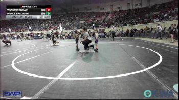 37 lbs 5th Place - Wenston Quillin, Chickasha Wrestling vs Pierce Shelburn, Standfast