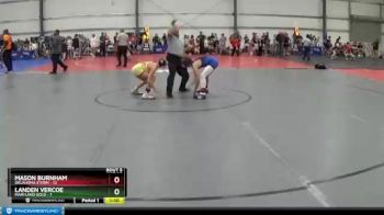 88 lbs Round 2 (6 Team) - Mason Burnham, Oklahoma Storm vs Landen Vercoe, Maryland Gold