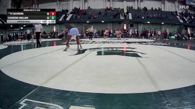 165 lbs Semifinal - Carson Miller, Kent State vs Tj Schierl, Ohio State