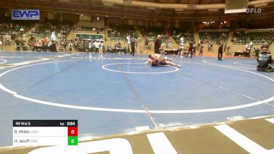 Rr Rnd 5 - Blake Miles, Cushing Tigers vs Hollis Acuff, IRONMEN Wrestling Club