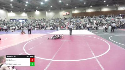 74 lbs Round Of 32 - Burl Dull, MatTime vs Kaleb Rodriguez, Spanish Springs WC