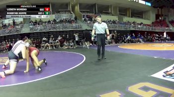 235 lbs Round 2 (3 Team) - Lizbeth Moreno, Manhattan HS vs Robbynn Hoppe, Norfolk