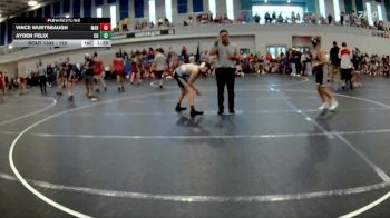 120 lbs Champ. Round 2 - Vince Wurtsbaugh, Mariner vs Ayden Felix, Camden Outsiders