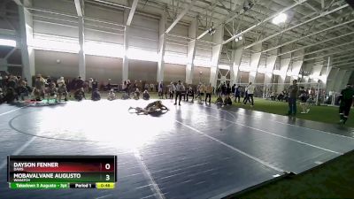 113 lbs Cons. Round 2 - Mobavalvane Augusto, Wasatch vs Dayson Fenner, Davis