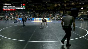 133 lbs Quarterfinal - Nasir Bailey, Little Rock vs Derek Guanajuato, North Carolina