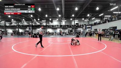133 lbs Rr Rnd 2 - Dan Jones, Princeton vs Gable Strickland, Lock Haven