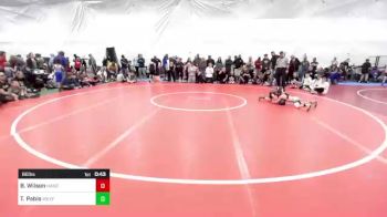 60 lbs Quarterfinal - Brenner Wilson, Hanover vs Talan Pabis, Wexford