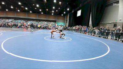 113 lbs Champ. Round 2 - Joshua Martinez, Bonanza vs Declan Leonard, Del Oro