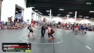 92 lbs Round 3 (4 Team) - Alexander Greaud, North County vs Kael Gephart, Quaker Maroon