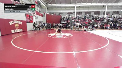 132 lbs Round Of 16 - Joshua White, Athens Christian vs Evan Doll, St. Anthony's