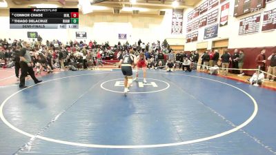 190 lbs Semifinal - Connor Chase, Berlin vs Thiago Delacruz, RHAM
