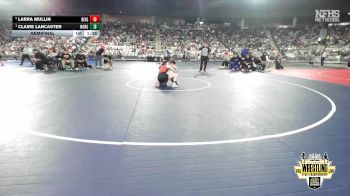 G6A-125 lbs Semifinal - Claire Lancaster, NORMAN (Girls) vs Larra Mullin, BIXBY (Girls)