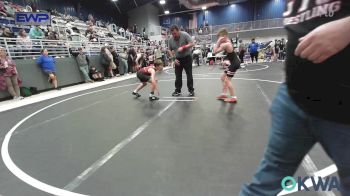 80 lbs 3rd Place - Joshua Back, Verdigris Youth Wrestling vs Brayden Barajas, Grove Takedown Club