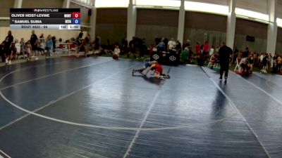 56 lbs Semis - Oliver Heist-Levine, Montana vs Samuel Subia, Nevada