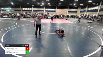 54 lbs Round Of 16 - Eli Fortunato, Threshold WC vs Kayceon O?Bannon, Ford Dynasty WC