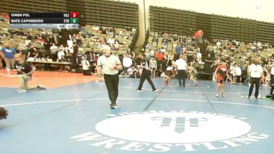 128-H lbs Round Of 32 - Owen Fol, Yale Street vs Nate Caponegro, Strive