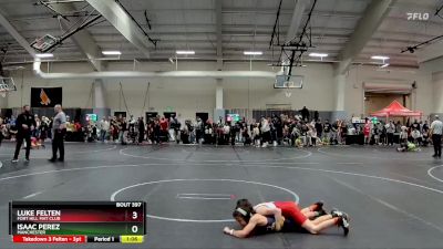 60 lbs Cons. Round 3 - Isaac Perez, Manchester vs Luke Felten, Fort Hill Mat Club