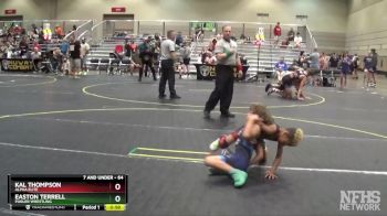 64 lbs 1st Place Match - Kal Thompson, Alpha Elite vs Easton Terrell, Purler Wrestling