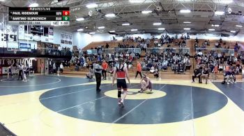 144 lbs Quarterfinal - Santino Slipkovich, Boardman vs Paul Ridenour, New Philadelphia