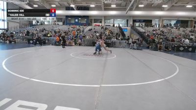 165 lbs Cons. Sub-quarters - Dominic Ide vs Kaleb Hill, Cody Wrestling Club