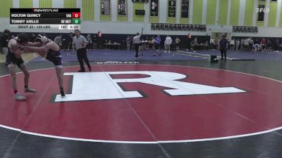 125 lbs Round Of 16 - Holton Quincy, Unattached vs Tommy Aiello, Hofstra-unattatched