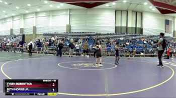 85 lbs Round 2 - Tysen Robertson, IN vs Seth Morris Jr., IN