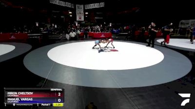 53 lbs Semifinal - Miron Cheltsov, California vs Manuel Vargas, California