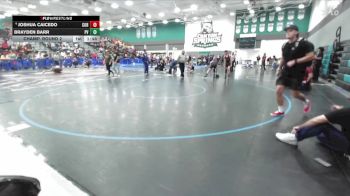 113 lbs Champ. Round 2 - Brayden Barr, Paloma Valley vs Joshua Caicedo, Corona Senior