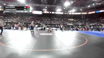 135 lbs Semifinal - Charlee Knapp, Middleton vs Kahli Brown, Post Falls