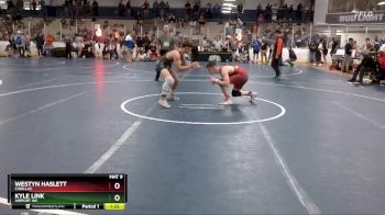 140 lbs Cons. Round 4 - Kyle Link, Airport WC vs Westyn Haslett, Cadillac