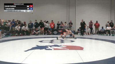 79 kg Champ. Rd Of 128 - Caleb Farrar, Gold Rush Wrestling vs Lucas Boe, Lake Highland Prep