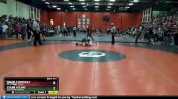 138 lbs Cons. Round 5 - Colin Young, BELVIDERE (NORTH) vs Gavin Connolly, St. Charles (EAST)