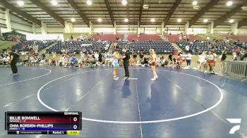 165 lbs Semis (4 Team) - BILLIE BONWELL, Nevada 1 vs Ohia Borden-Phillips, Hawaii 1