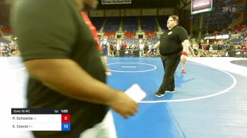 106 lbs Cons 16 #2 - Peyton Schoettle, Indiana vs Eric Casula, Oklahoma